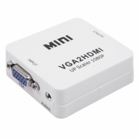 Конвертер VGA + 3.5 mm Аудио на HDMI пластик Rexant 17-6930 фото