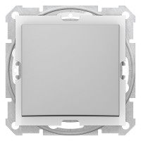Sedna Алюминий Выключатель 1-клавишный, IP44 SDN0100360 фото