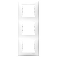 Sedna Белый Рамка 3-я вертикальная SDN5801321 фото