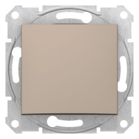 Sedna Титан Выключатель 1-клавишный SDN0100168 фото