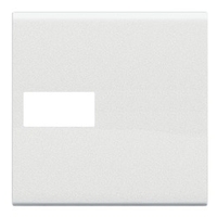 BTicino Livinglight белый клавиша Axial с 1 отверстием для вставки символа, 2 мод N4916M2T фото