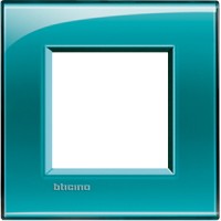 BTicino Living Light Зеленый Рамка прямоугольная, 2 мод LNA4802VD фото