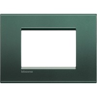 BTicino Livinglight Зеленый шелк рамка прямоугольная, 3 мод LNA4803PK фото