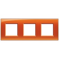 BTicino Living Light Оранжевый Рамка прямоугольная, 2+2+2 поста LNA4802M3OD фото