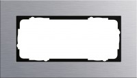 Gira ESP Алюминий Рамка 2-ая без перегородки 100217 фото