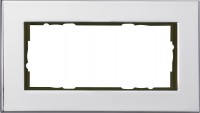 Gira ESP Хром Рамка 2-ая без перегородки 100210 фото