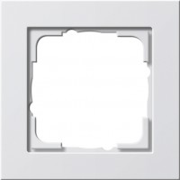 Gira E2 Бел глянц Рамка 1-ая 021129 фото