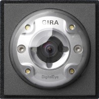 Gira TX-44 Антрацит Видеокамера цветная для вызывной панели 126567 фото