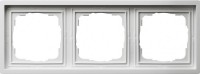 Gira F100 Бел глянц Рамка 3-ая 0213112 фото