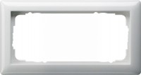 Gira Standard Бел глянц Рамка 2-ая без перегородки 100203 фото
