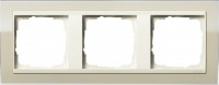 Gira EV CL Песочный/Крем глянц Рамка 3-ая 0213771 фото