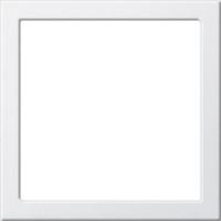 Gira System 55 Бел глянцевый Монтажная рамка 264803 фото