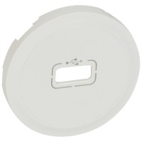 Legrand Celiane белый панель лицевая для механизма USB розетки 1ая 068253 фото