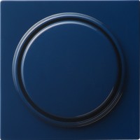 Gira S-Color Синий Накладка для светорегулятора с кнопкой 065046 фото