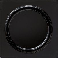 Gira S-Color Черный Выключатель 1-клавишный с самовозвратом 012647 фото