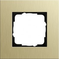 Gira ESP Алюминий Светлое золото Рамка 1-ая 0211217 фото