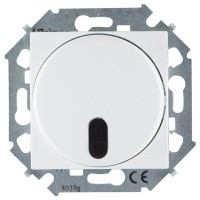 Simon 15 Белый Светорегулятор с управлением от ИК пульта, проходной, 500Вт, 230В, винт. зажим 1591713-030 фото