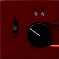 Gira S-Color Красный Накладка для регулятора температуры пола 149443 фото