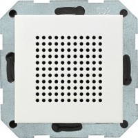 Gira S-55 Бел глянец Динамик для радиоприемника скрытого монтажа с функцией RDS 228203 фото