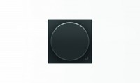 ABB SKY Чёрный бархат Накладка с поворотной ручкой для механизма поворотного светорегулятора 2CLA856020A1501 фото