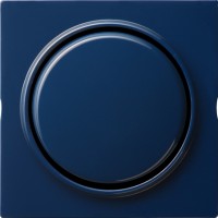 Gira S-Color Синий Выключатель 1-клавишный с самовозвратом 012646 фото