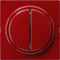 Gira S-Color Красный Переключатель 2-клавишный 012843 фото
