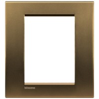 BTicino Livinglight Бронза рамка прямоугольная, 3+3 модуля LNA4826BZ фото