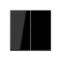 JUNG Клавиша для выключателя термопласт чёрный A595BFSW фото