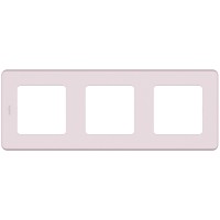 Legrand Inspiria розовый рамка - 3 поста 673954 фото