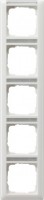 Gira Рамка 5-я вертикальная с полем для надписи 111503 фото