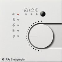 Gira Многофункциональный термостат Instabus KNX/EIB, 4-канальный 2100112 фото