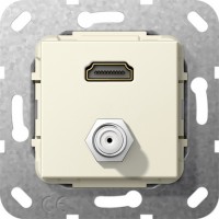 Gira Разъем HDMI, гнездо SAT F 567501 фото