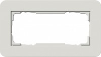 Gira E3 Светло-серый/Антрацит Рамка 2-ая без перегородки 1002421 фото