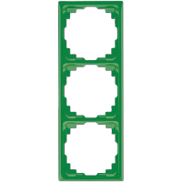 Jung Рамка для инсталляции в кабельных каналах, 3-кратная зеленая CD583KGN фото
