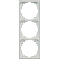 Jung Рамка для инсталляции в кабельных каналах, 3-кратная светло-серая CD583KLG фото