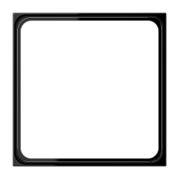 Jung Промежуточная рамка черная LS981ZSW фото