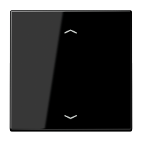 Jung Клавиша для кнопки BCU, чёрная LS990PSW фото