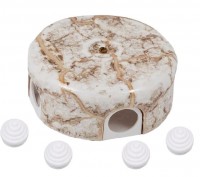 BIRONI Керамика Мрамор Коробка распределительная BIRONI D78*30мм B1-521-09-K фото