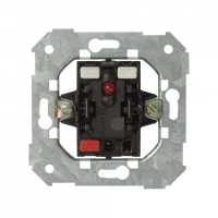 Simon S75 Кнопочный выключатель с подсветкой 10A 24В~ 75552-39 фото
