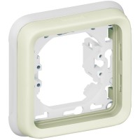Legrand Plexo Белый Рамка 1-ая с суппортом, для внутреннего монтажа, IP55 069692 фото