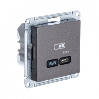AtlasDesign мокко USB Розетка тип-C 65W высокоскоростная зарядка ATN000627 фото