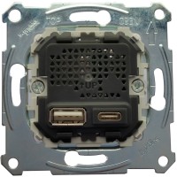 Schneider Electric MERTEN Механизм USB-зарядки A+C, 2,4 A MTN4366-0110 фото