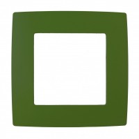 ЭРА 12-5001-27 Зелёный рамка на 1 пост, 12 Б0019392 фото