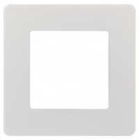 ЭРА Рамка для розеток и выключателей на 1 пост, Сатин, белый Б0052499 фото