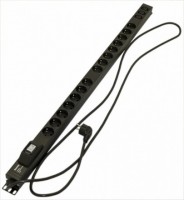 Hyperline SHE-15SH-3IEC-B-2.5EU Блок розеток, 15 розеток Schuko+3хIEC320 C13, 16 A, 250В, с автоматическим выключателем, кабель питания 3х1.5мм2, длин 396991 фото