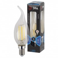 ЭРА F-LED BXS-5W-840-E14 (филамент, свеча на ветру, 5Вт, нейтр, E14) Б0043448 фото