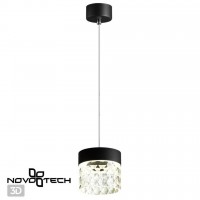 Novotech 359000 OVER NT23 000 черный Светильник накладной светодиодный IP20 LED 4000K 10W 85-265V AURA 359000 фото