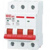 Horoz Electric 114-002-3032 3P 32A C 4.5kA 400V Миниатюрный Автоматический Выключатель SAFE (MCB 3P C32) HRZ00002642 фото