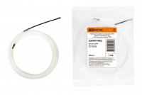 TDM Нейлоновая кабельная протяжка НКП диаметр 3мм длина 10м с наконечниками (белая) SQ0590-0002 фото