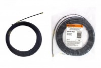 TDM Нейлоновая кабельная протяжка НКП диаметр 4мм длина 20м с наконечниками (черная) SQ0590-0024 фото